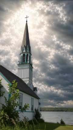 the sanctuary, locked